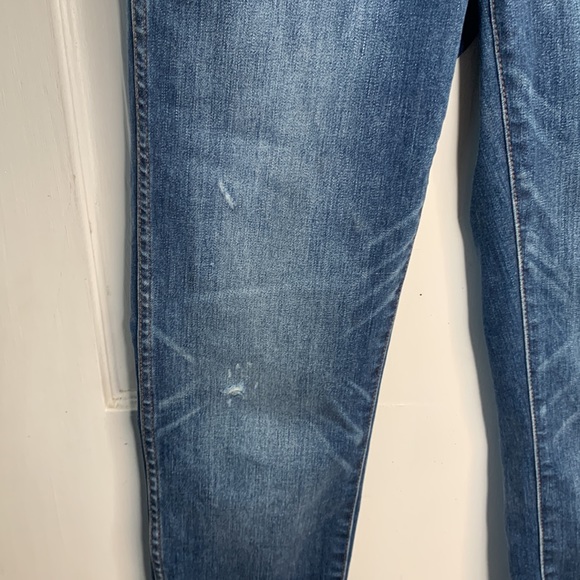 Madewell 10" High-Rise Skinny Jeans: Drop-Hem Edition W-854 Size 27 - Picture 7 of 16